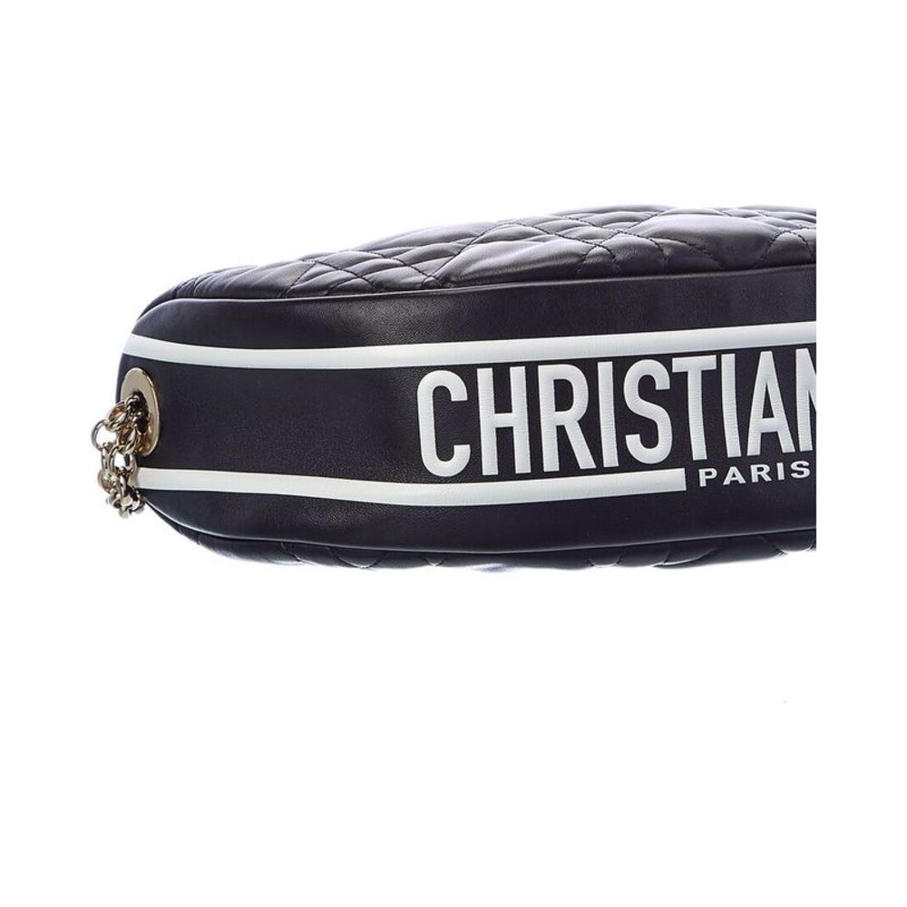 Dior Quilted Leather Shoulder Bag, Black - Picture 4 of 5